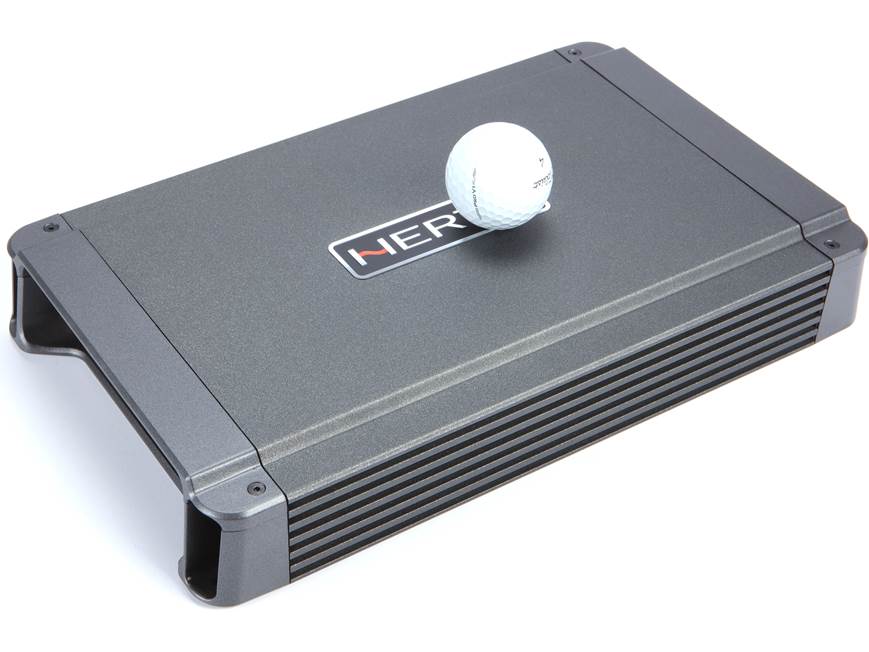 Hertz HCP 4 4-channel car amplifier — 50 watts RMS x 4 at