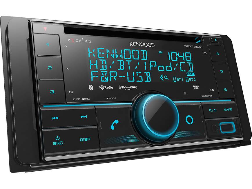 Kenwood Excelon DPX795BH CD receiver at Crutchfield Canada