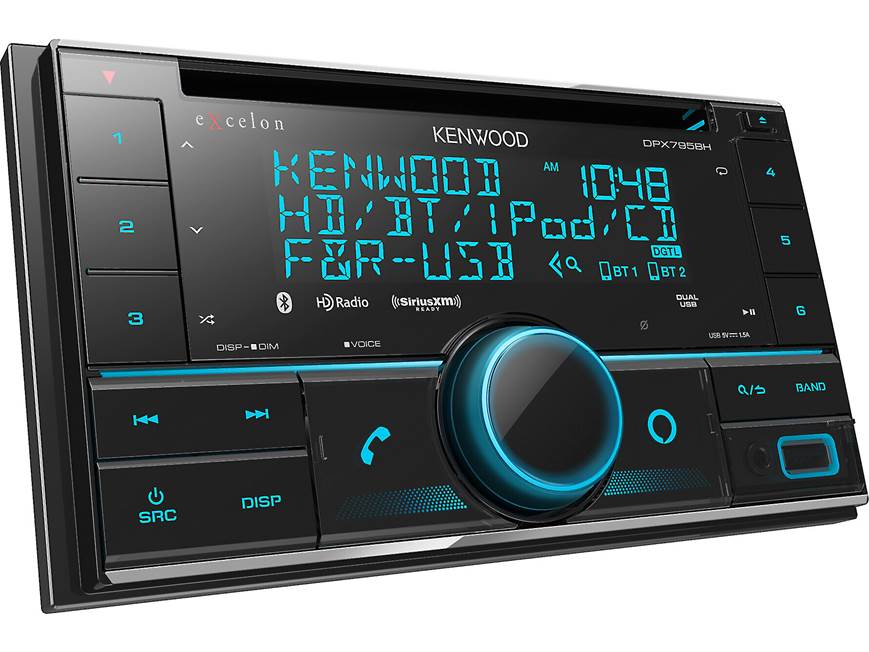 Kenwood Excelon DPX795BH CD receiver at Crutchfield Canada