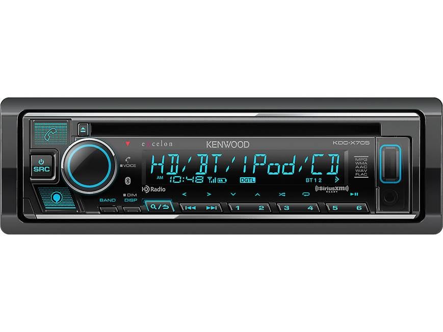 Kenwood Excelon KDC-X705 CD receiver at Crutchfield Canada