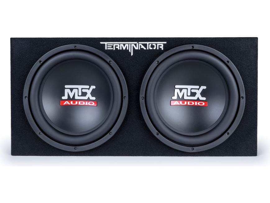 MTX TNE212D Sealed enclosure with dual 12