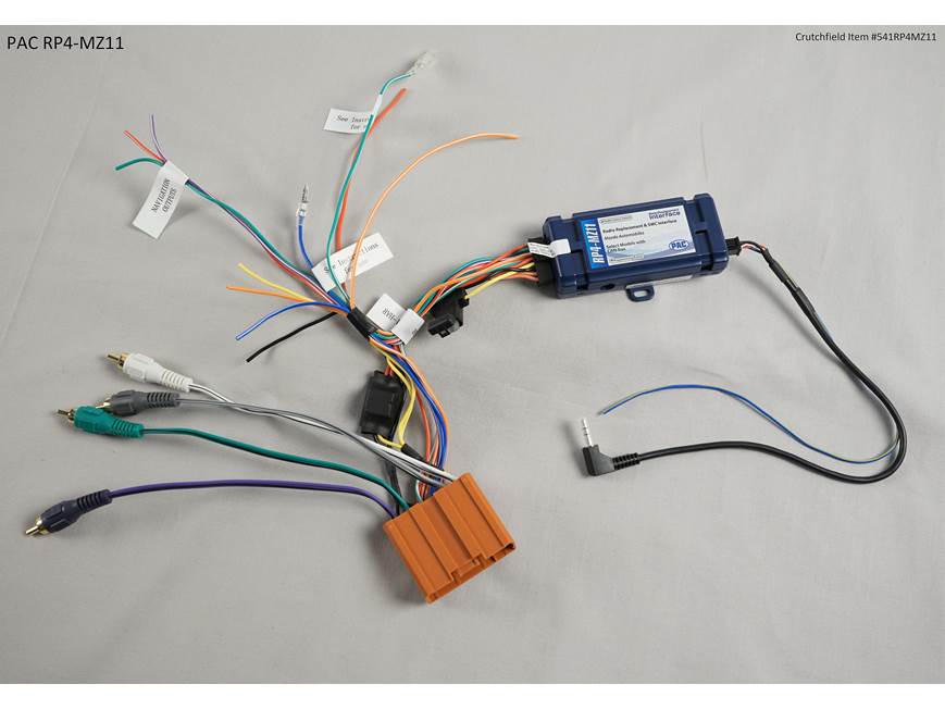 PAC RP4-MZ11 Wiring Interface Connect a new stereo and retain