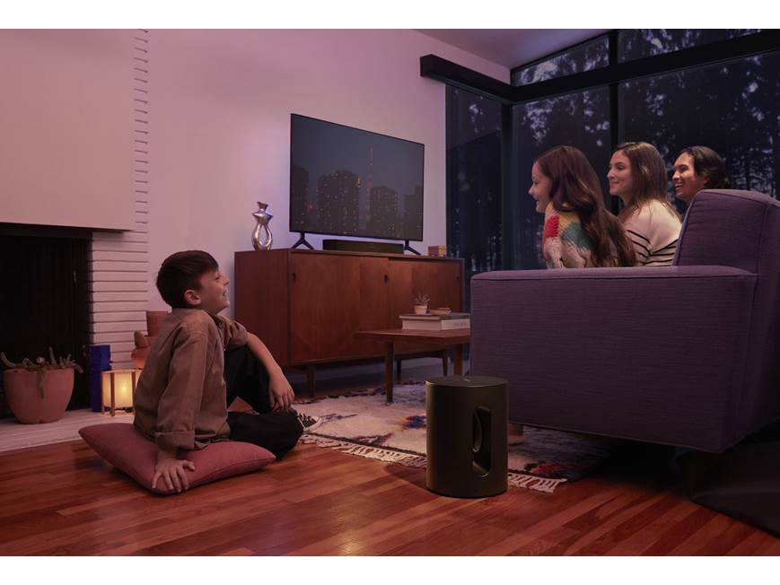 Sonos Sub Mini (Black) Wireless subwoofer for compatible Sonos