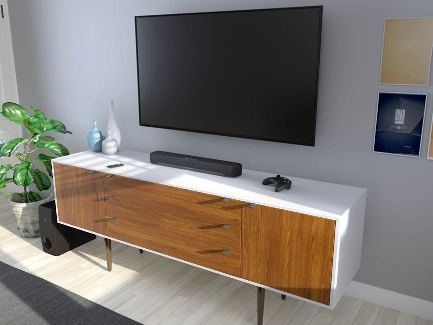 Yamaha SR-C30A Powered 2.1-channel sound bar and wireless