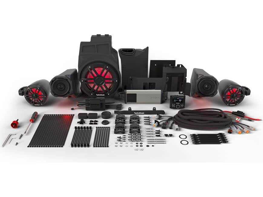 Rockford Fosgate RZR19PXP-STG4 Stage 4 audio upgrade kit for