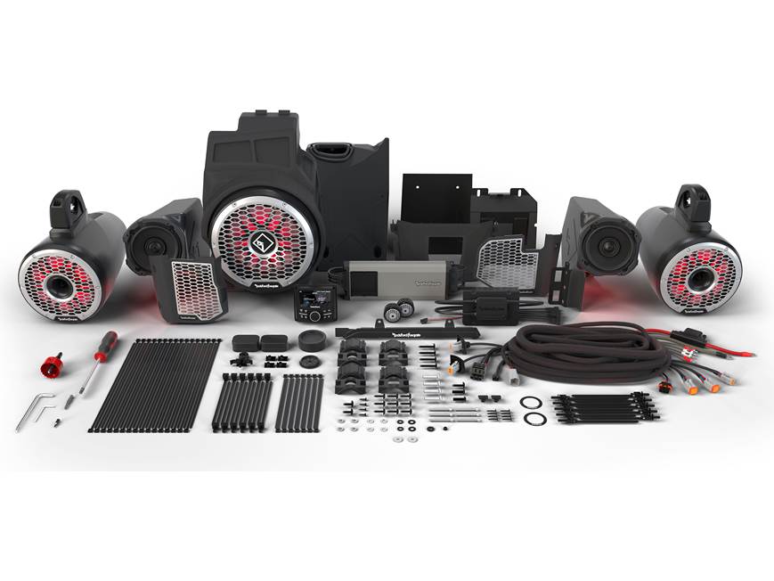 Rockford Fosgate RZR19PXP-STG6 Stage 6 audio upgrade kit for