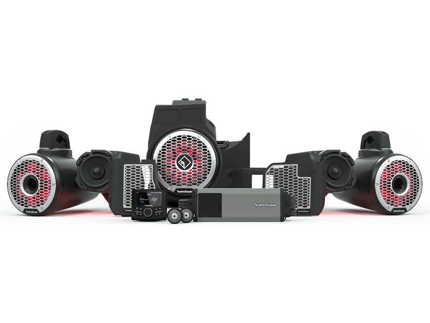 Rockford Fosgate RZR19PXP-STG6 Stage 6 audio upgrade kit for