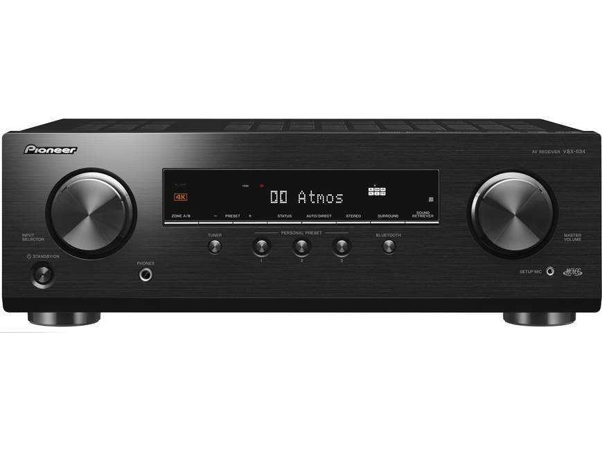 Pioneer VSX-534 5.2-channel home theatre receiver with Dolby Atmos