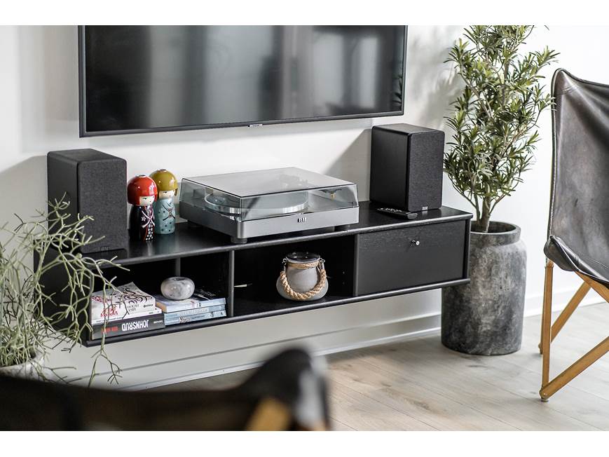 ELAC Debut ConneX DCB41 (Black) Powered bookshelf speakers with