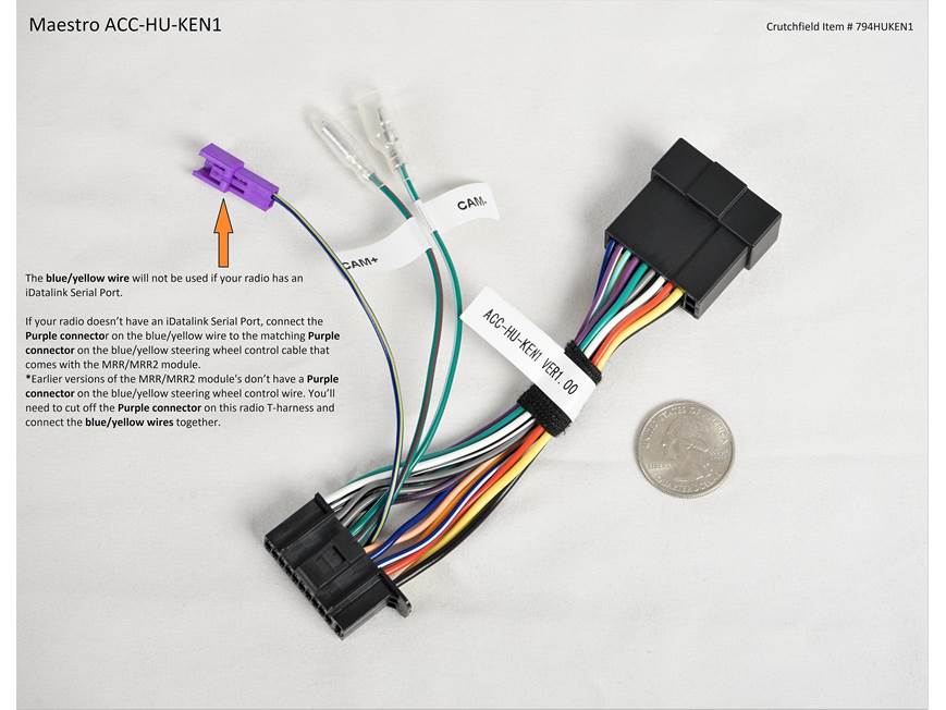 iDatalink ACC-HU-KEN1 Brand-specific Harness Connect select
