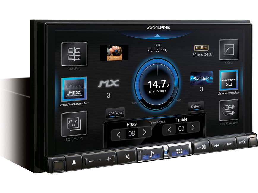 Alpine iLX-507 Digital multimedia receiver at Crutchfield Canada