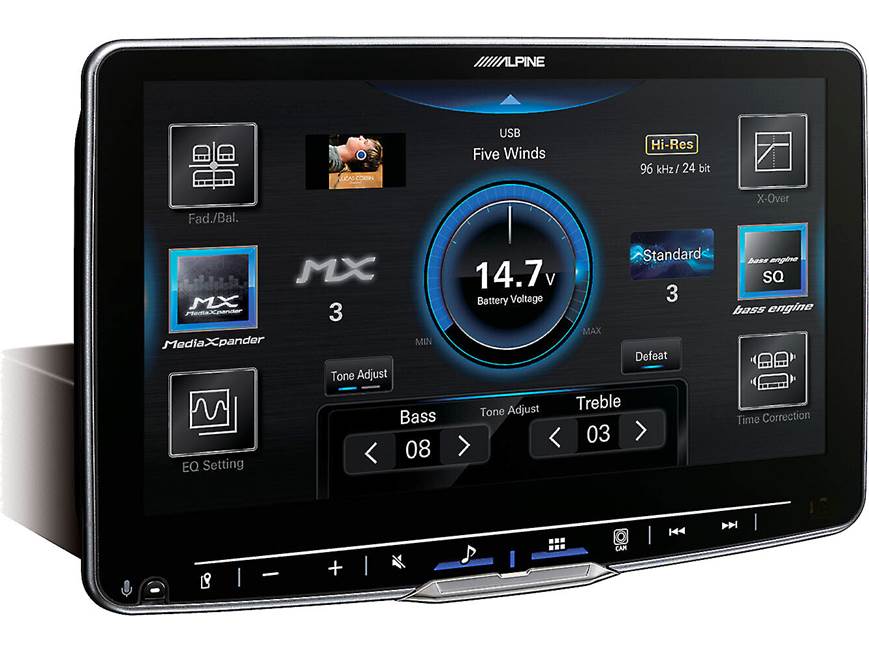 Alpine Halo9 iLX-F509 Digital multimedia receiver — a 9