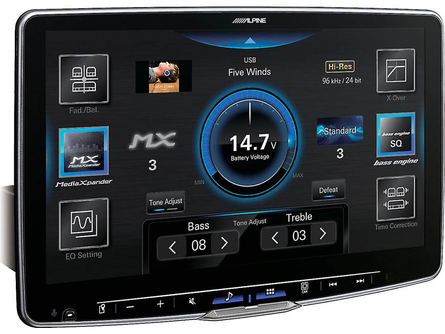 Alpine Halo11 iLX-F511 Digital multimedia receiver — an 11