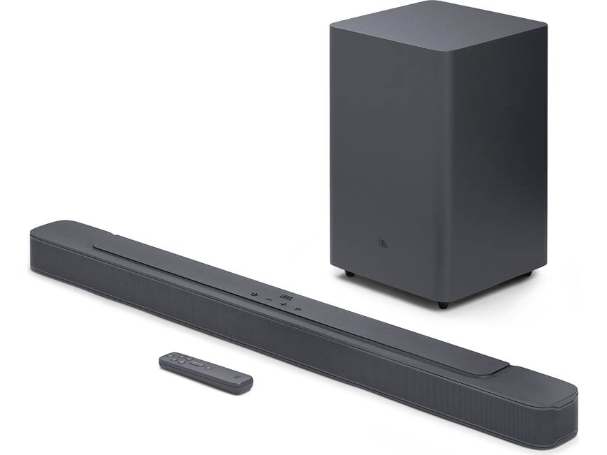 JBL Bar 2.1 Deep Bass MK2 Compact powered 2-channel sound bar and