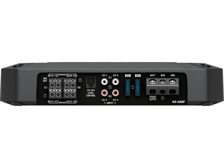 Alpine R2-A60F R2-Series 4-channel car amplifier — 100 watts RMS x