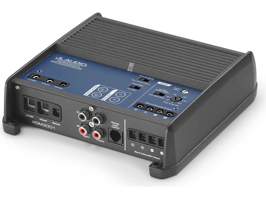 JL Audio XDM300/1 Mono car/marine subwoofer amplifier — 300 watts