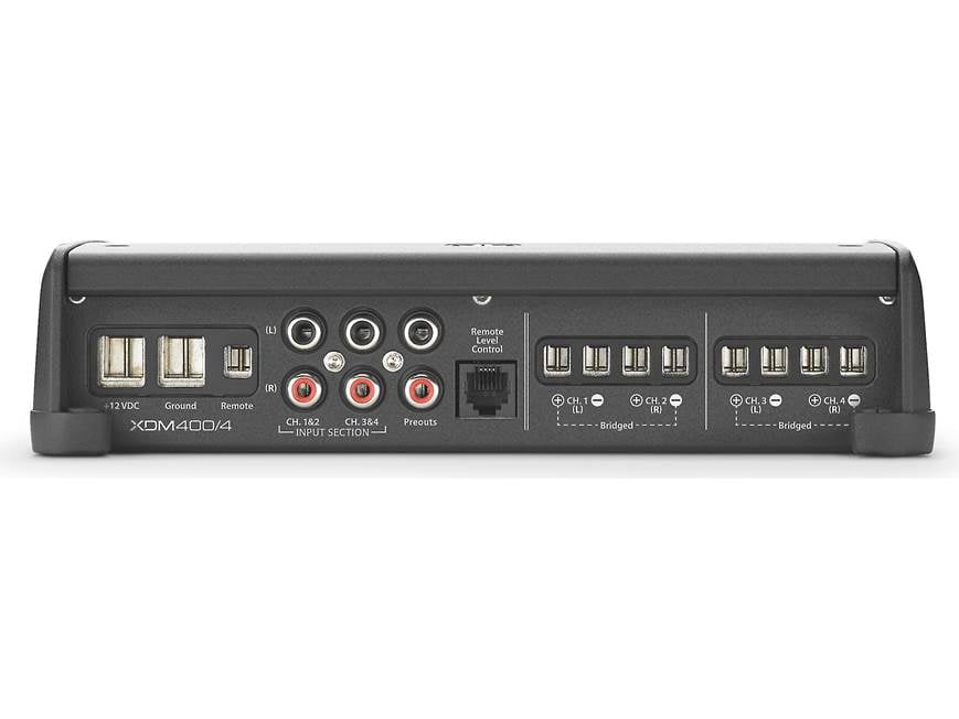 JL Audio XDM400/4 4-channel car/marine amplifier — 75 watts RMS x