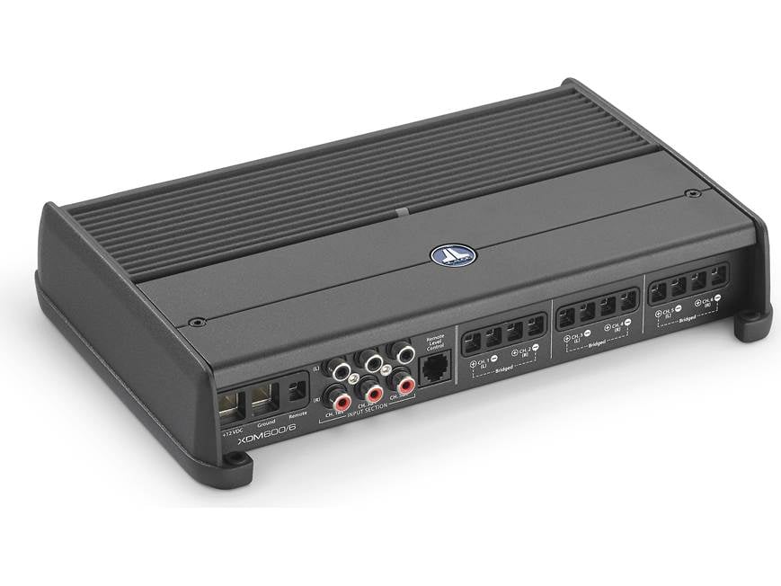 JL Audio XDM600/6 6-channel car/marine amplifier — 75 watts RMS x
