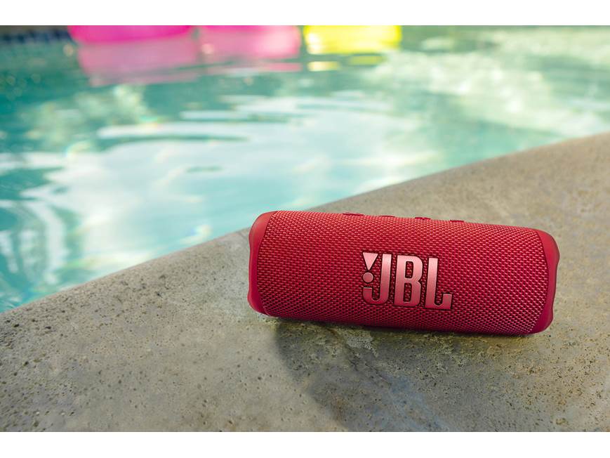 JBL Flip 6 (Red) Waterproof portable Bluetooth® speaker (Red) at