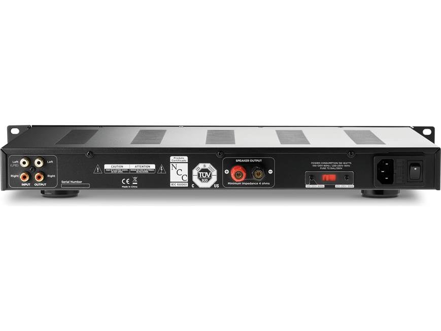 Focal IWSUB8 Rack-mountable subwoofer amplifier at Crutchfield Canada