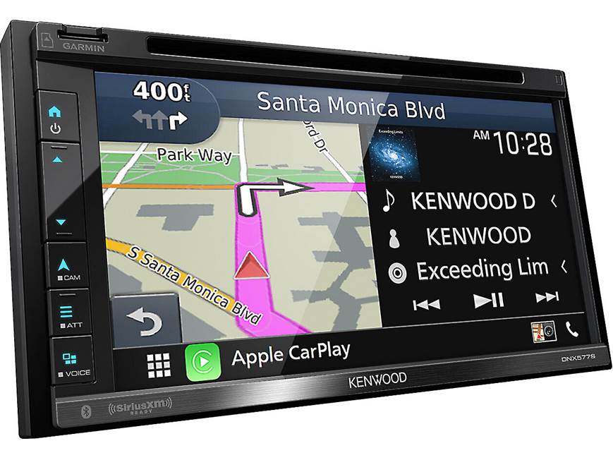 Kenwood DNX577S Navigation receiver at Crutchfield Canada