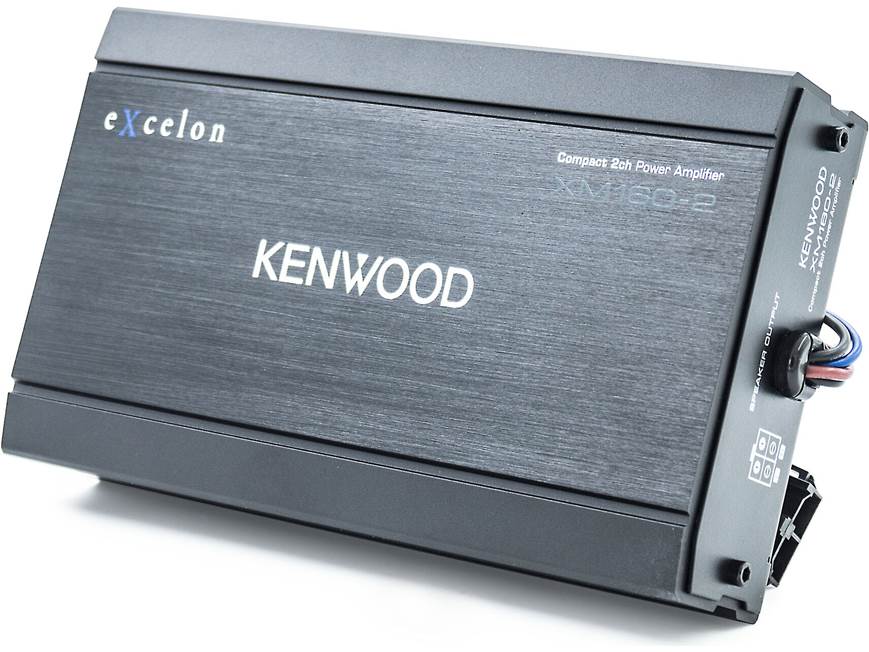 Kenwood Excelon XM160-2 Compact 2-channel amplifier for select