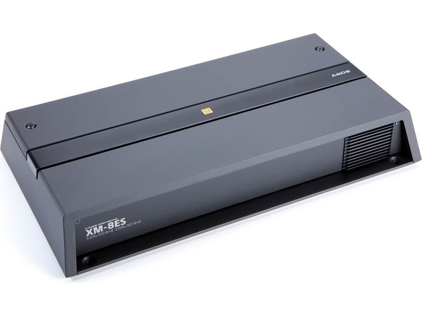 SONY グラフィックイコライザー XE-808 本体 アンプXM-8 セット Sony XM-8ES Mobile ES™ Series 8-channel car amplifier — 100 watts