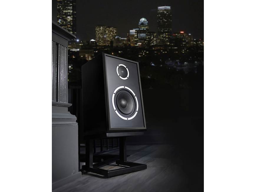 KLH Model Three (Nordic Noir) Vintage-styled speaker and matching