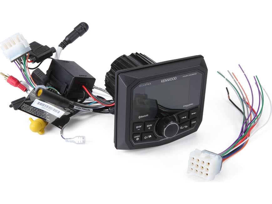 Kenwood Excelon KMR-XM500 Marine digital media receiver with built
