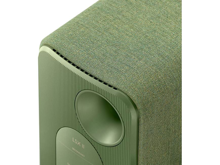 KEF LSX オリーブ　×2 KEF LSX II (Olive Green, Fabric) Powered speakers with Wi-Fi