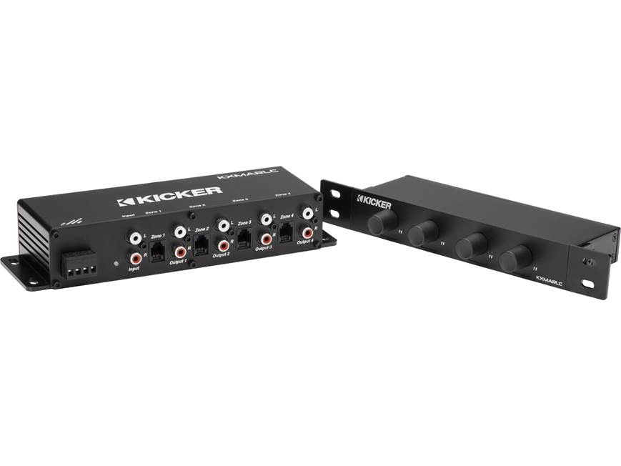 Kicker KXMARLC 4-zone audio distribution system for boats and RVs