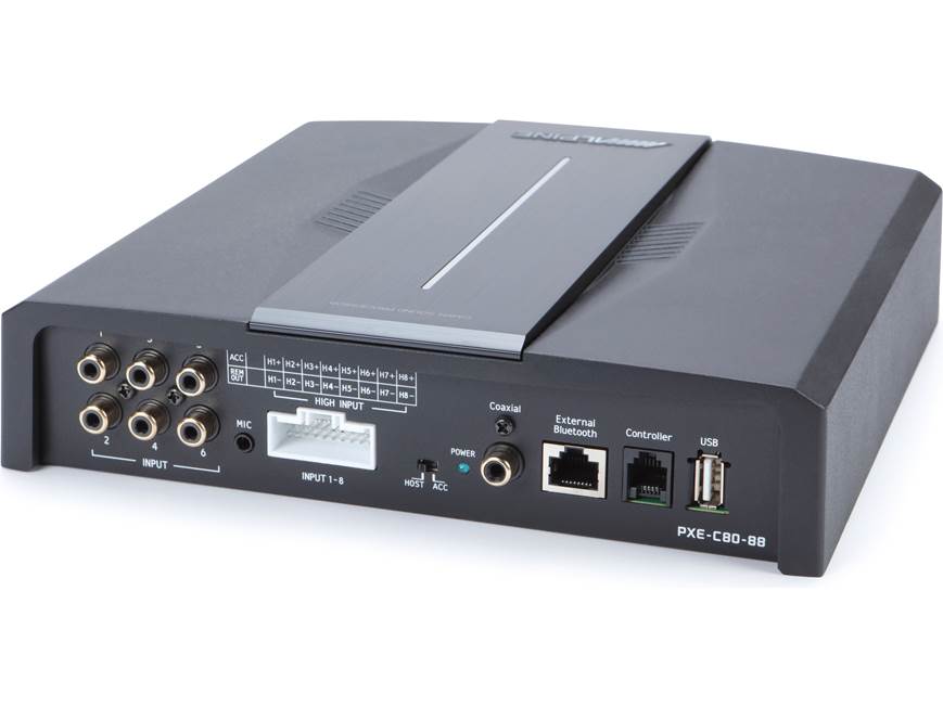 Alpine PXE-C80-88 OPTIM8™ 8-channel Hi-Res car amplifier with