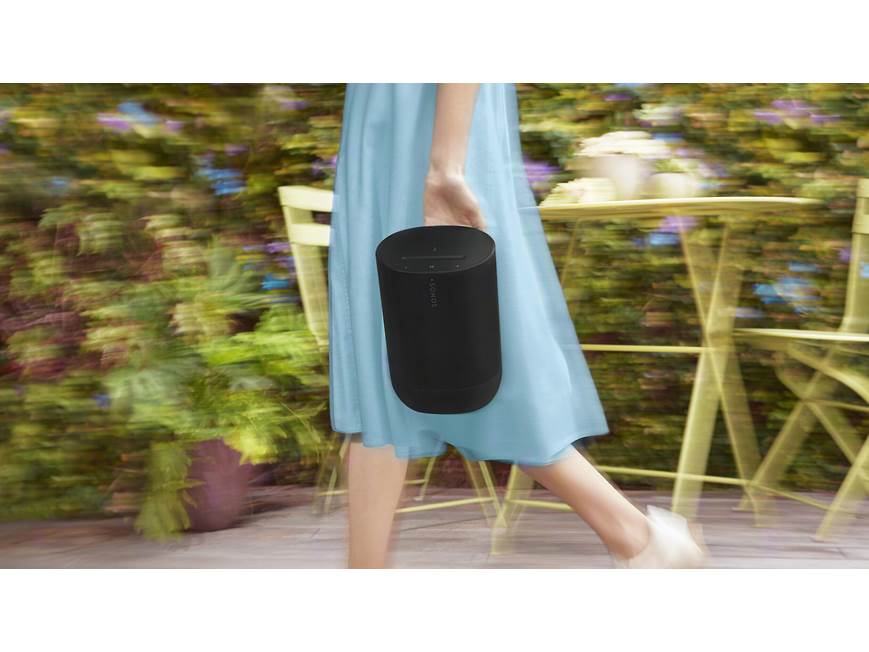 Sonos Move 2 (Black) Wireless portable speaker with built-in