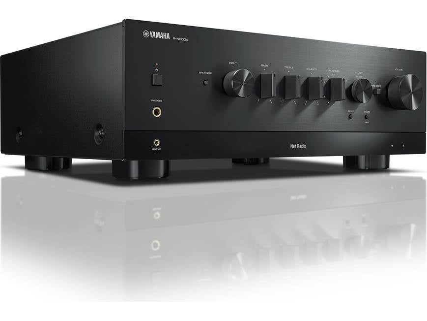 Yamaha R-N800A (Black) Stereo receiver with Wi-Fi, Bluetooth® and