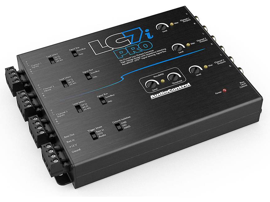 AudioControl LC7iPRO Line Output Converter 6-channel LOC with