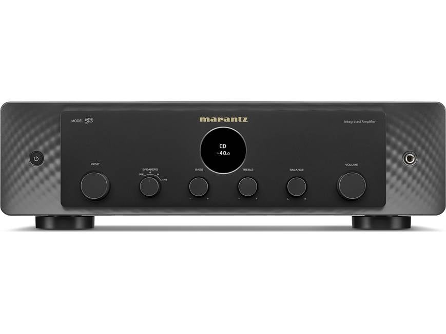 Marantz Model 50 (Black) Stereo integrated amplifier (Black) at
