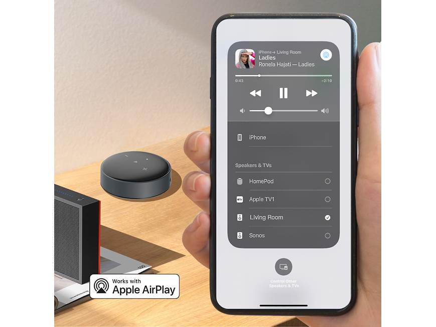 WiiM Mini Streaming music player and digital preamp with Wi-Fi