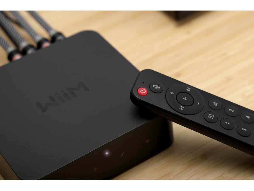 WiiM Pro Plus Streaming music player and digital preamp with Wi-Fi