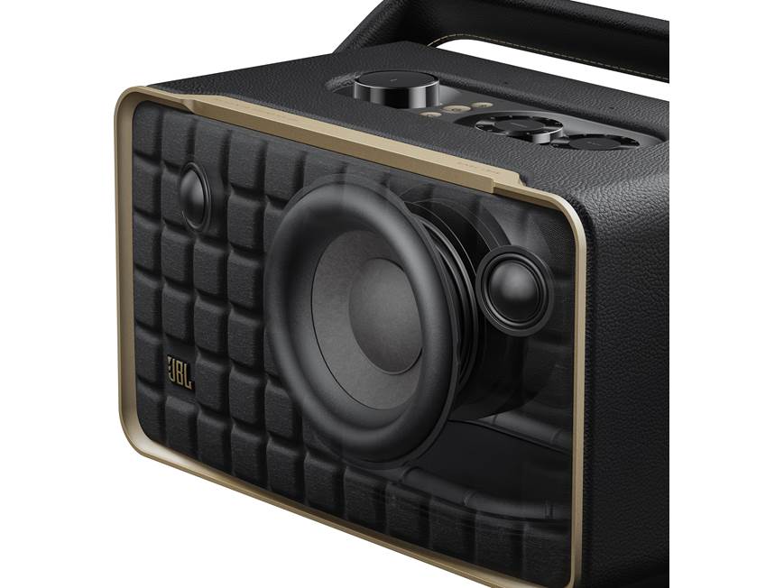 JBL Authentics 300 (Black) Portable wireless powered speaker with