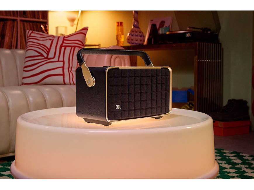 JBL Authentics 300 (Black) Portable wireless powered speaker with