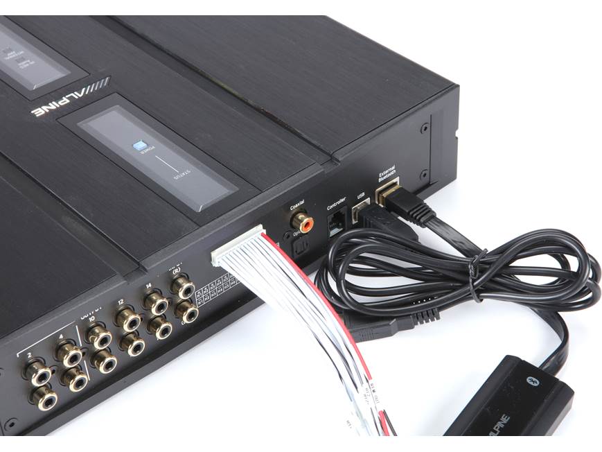 Alpine HDP-D90 Status Series 12-channel car amplifier with digital