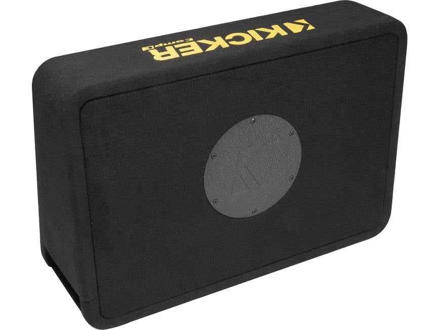 Kicker 50TCWC102 Truck-style 2-ohm ported enclosure with 10