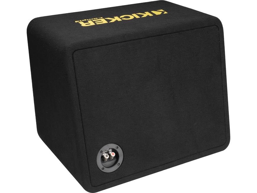 Kicker CompC 50VCWC122 2-ohm ported enclosure with one 12