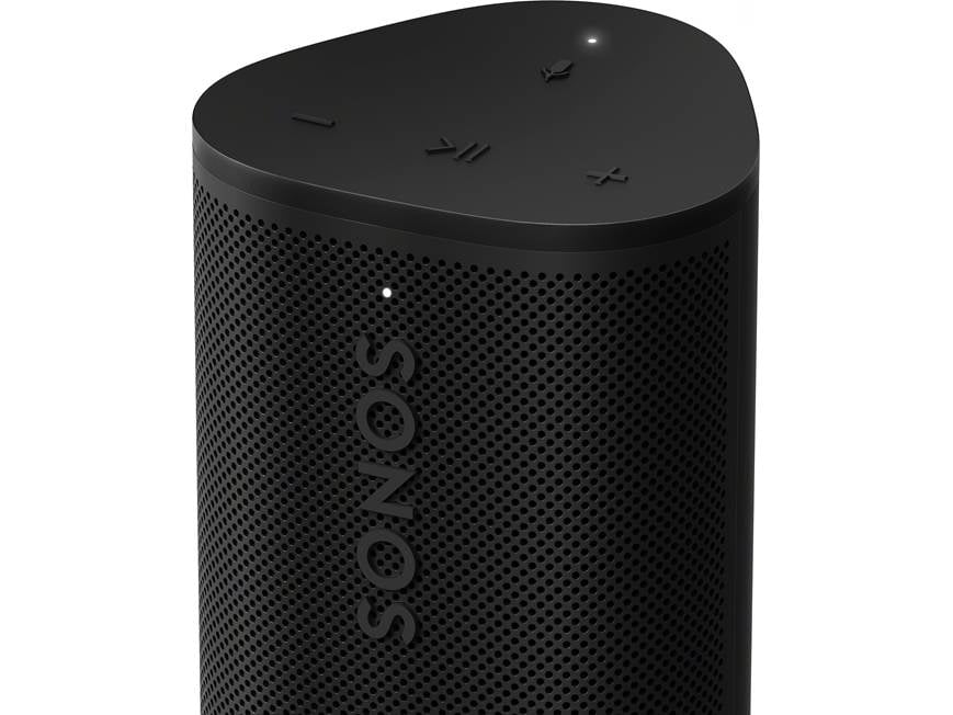 Sonos Roam 2 (Black) Wireless portable speaker with Bluetooth® and