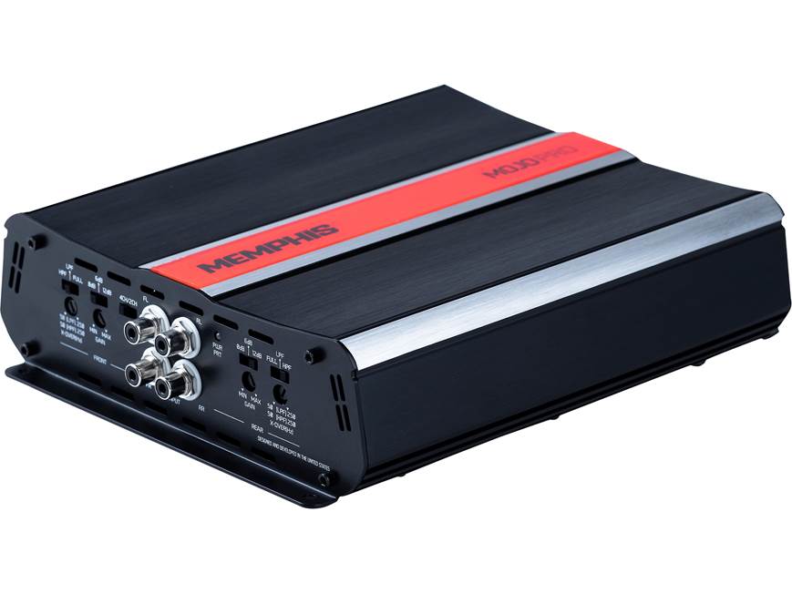 Memphis Audio MJP800.4 MOJO Pro 4-channel car amplifier — 125