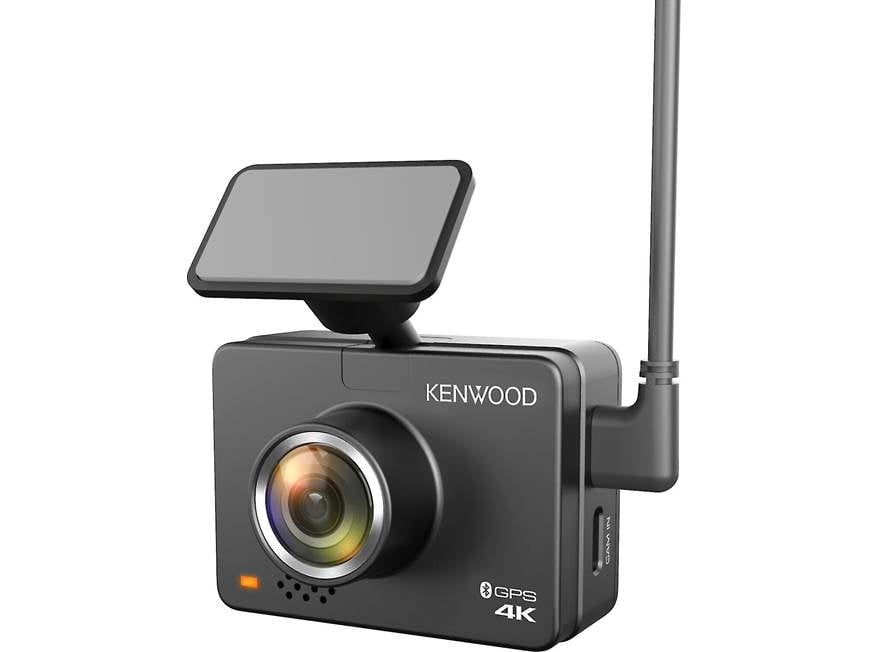 Kenwood DRV-A610WDP Dual camera system — compact 4K HD dash camera