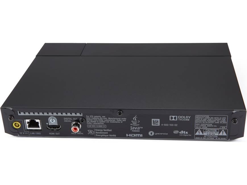 Sony BDP-S6700 3D Blu-ray player with 4K upscaling, Wi-Fi®, and