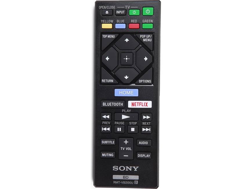 Sony BDP-S6700 3D Blu-ray player with 4K upscaling, Wi-Fi®, and