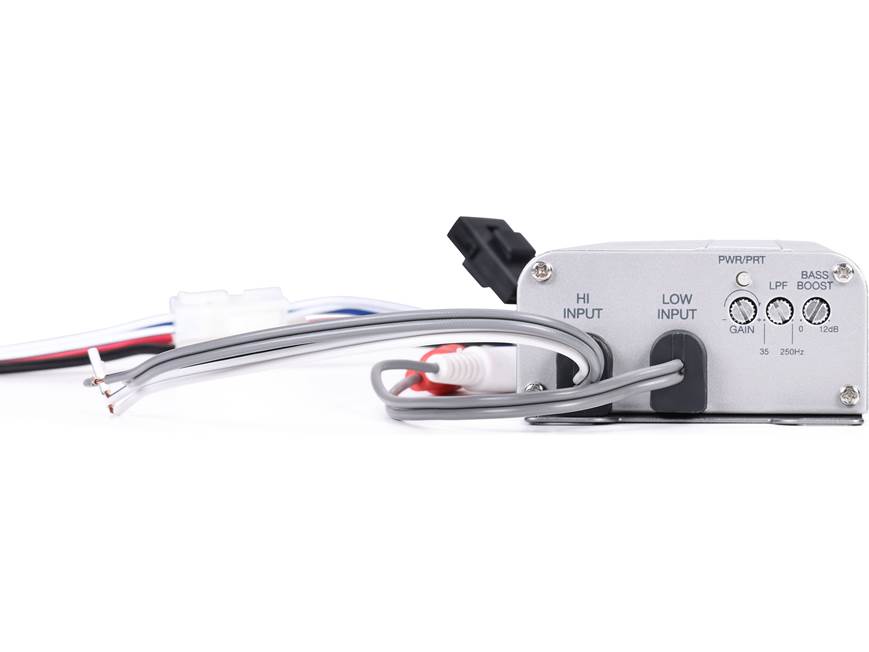 Clarion XC2110 Compact mono subwoofer amplifier — 300 watts RMS x