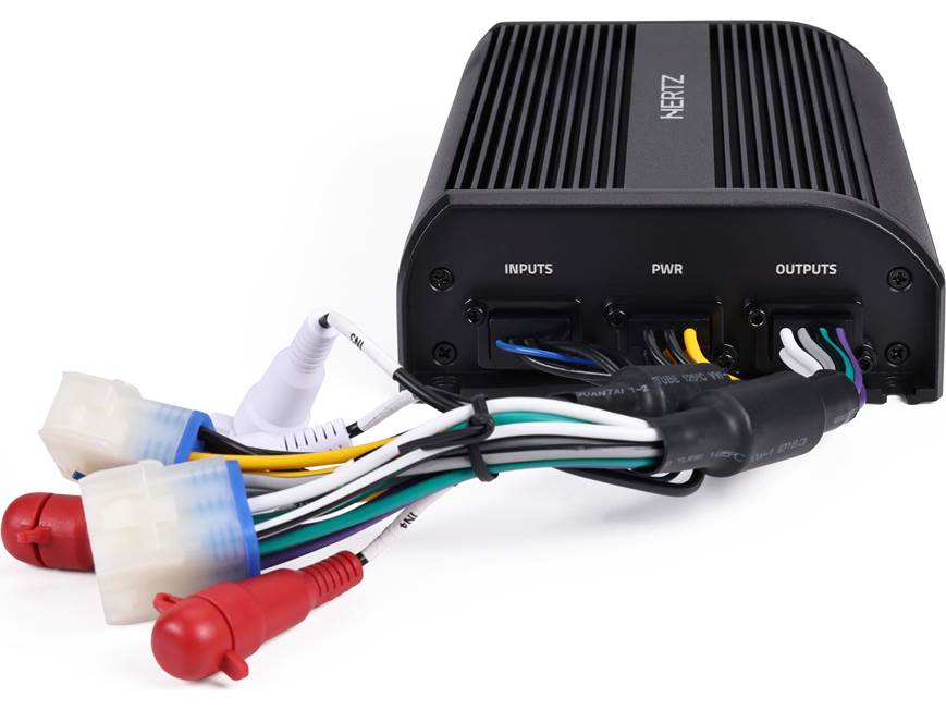 Hertz SP 4.500 SPL Show 4-channel car amplifier — 90 watts RMS x 4